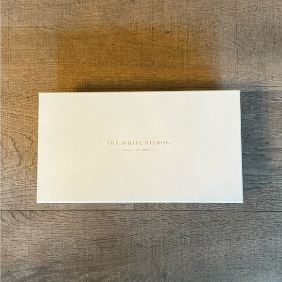 The White Ribbon Shoes - The White Ribbon Gold Ballet Flats